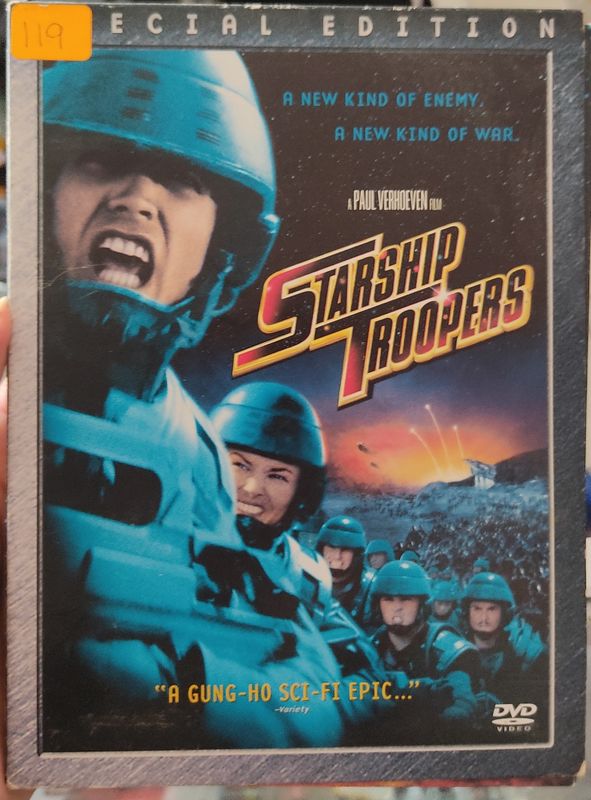 BA Starship Troopers DVD Usado Completo