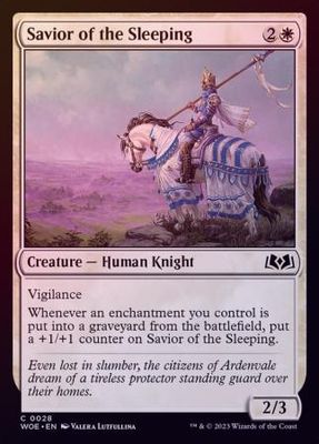 Savior of the Sleeping 0028 - Foil Wilds of Eldraine Foil Singles