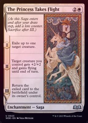 The Princess Takes Flight 0023 - Foil
Wilds of Eldraine Foil Singles