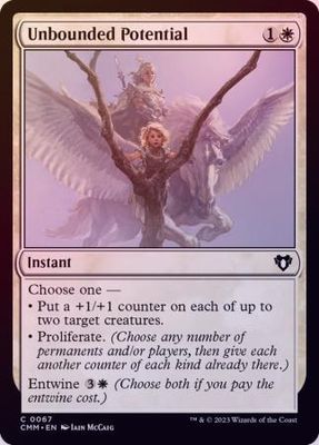 Unbounded Potential 0067 - Foil
Commander Masters Foil Singles