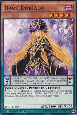 Dark Doriado - BOSH-EN035 - Common 1st Edition Breakers of Shadow 1st Edition Singles