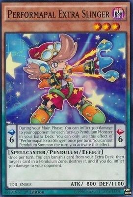 Performapal Extra Slinger - TDIL-EN003 - Common 1st Edition The Dark Illusion 1st Edition Singles