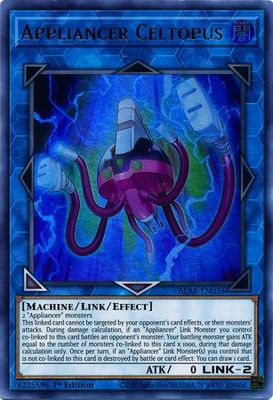 Appliancer Celtopus - BLAR-EN038 - Ultra Rare 1st Edition Battles of Legend: Armageddon 1st Edition Singles