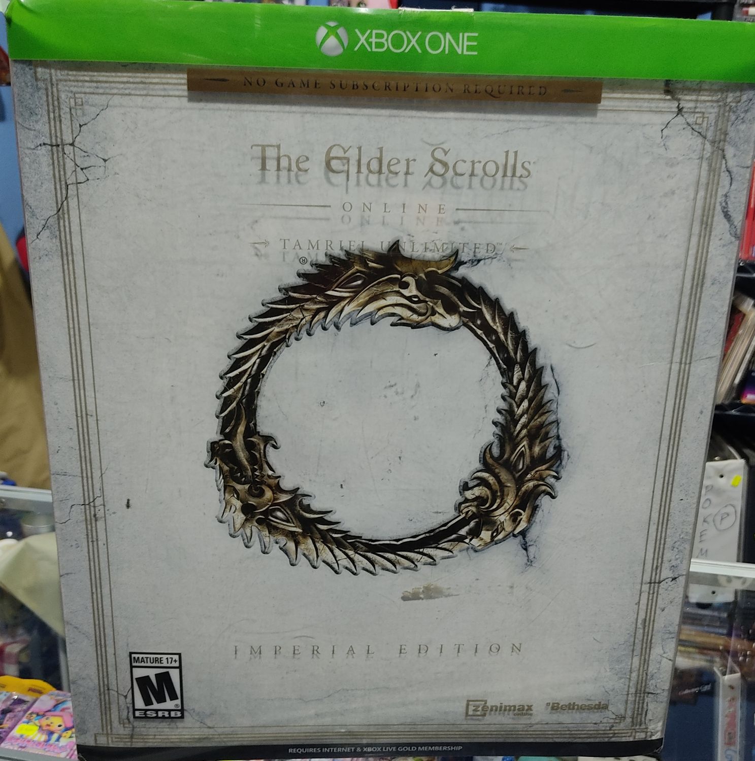 SJ The Elder Scrolls Tamriel Unlimited Imperial Edition Xbox One Usado Completo