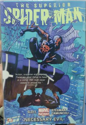 BA15 The Superior Spider Man Necessary Evil TP Marvel Comics Ingles
