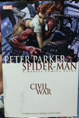 BA15 Peter Parker Spider Man Civil War TP Marvel Comics Ingles