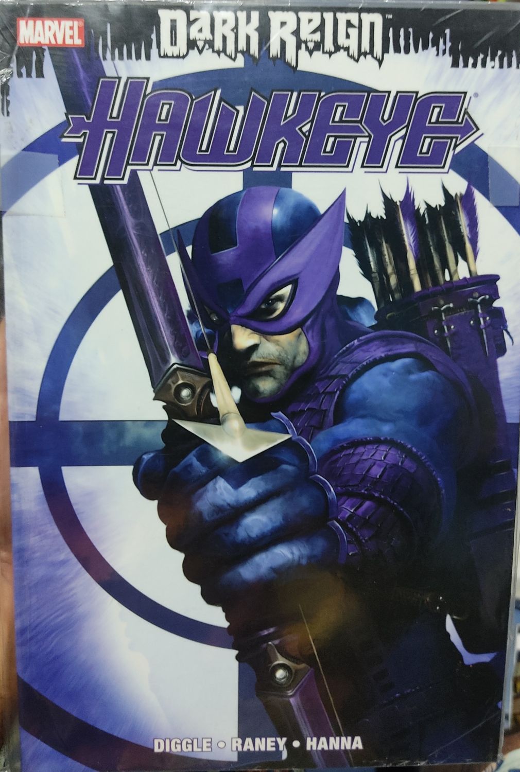 BA15 Hawkeye Dark Reign TP Marvel Comics Ingles