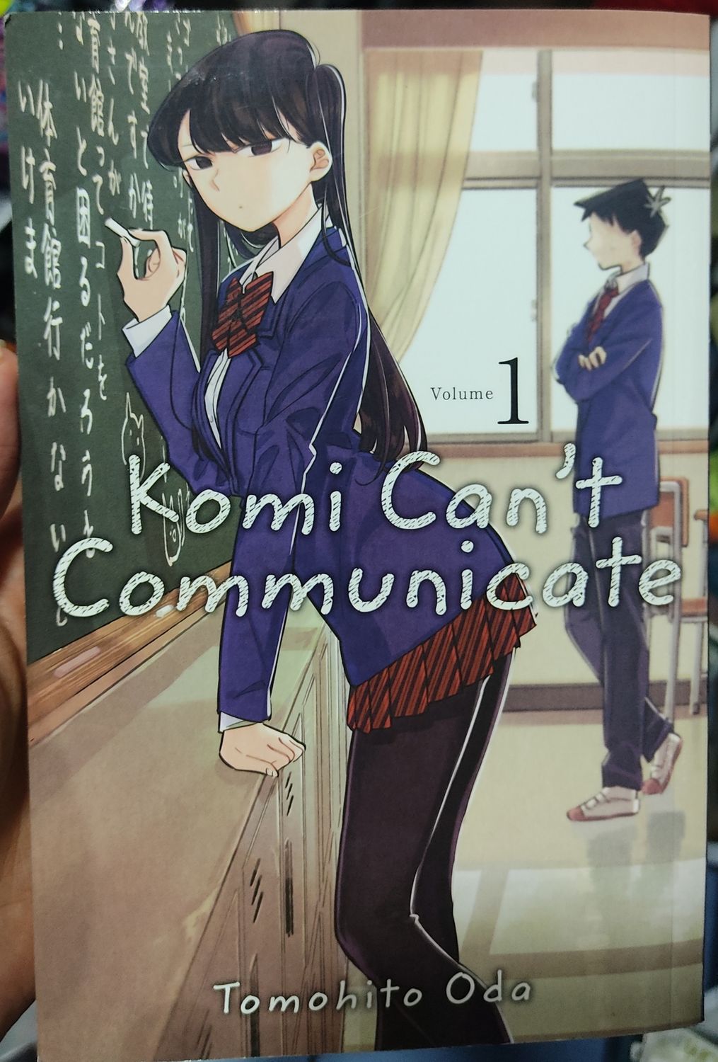 BA Komi Can&#39;t Communicate Manga Volumen 1 Ingles