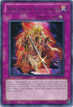 Amazoness Willpower - DREV-EN072 - Rare Unlimited Duelist Revolution Unlimited Singles