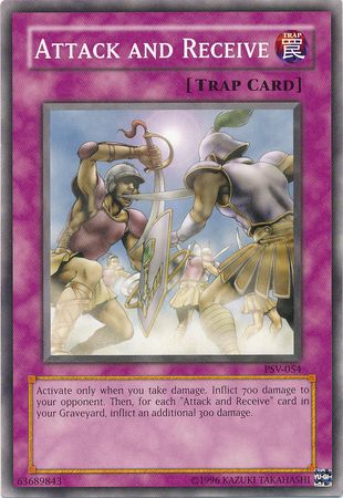 Attack and Receive - PSV-054 - Common Unlimited
Pharaoh&#39;s Servant [PSV] Unlimited Singles