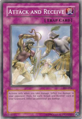 Attack and Receive - PSV-054 - Common Unlimited
Pharaoh&#39;s Servant [PSV] Unlimited Singles