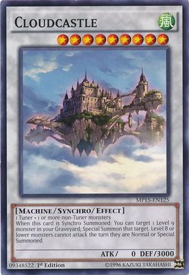 Cloudcastle - MP15-EN125 - Common 1st Edition Yu-Gi-Oh! 2015 Mega-Tins [MP15]