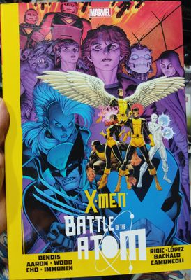 BA14 X Men Battle of the Atom TP Tapa Dura Marvel Comics Ingles