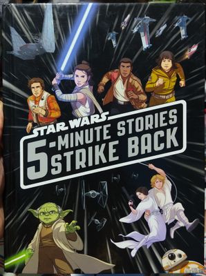 TS Star Wars 5 Minute Stories Strike Back Tapa Dura Libro Ingles