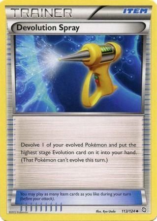 Devolution Spray - 113/124 - Uncommon Black &amp; White 6: Dragons Exalted