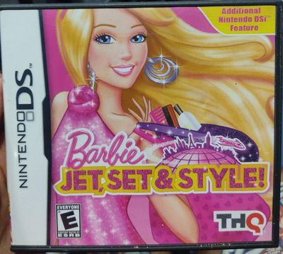 BA Barbie Jet Set Style Nintendo DS Usado Completo