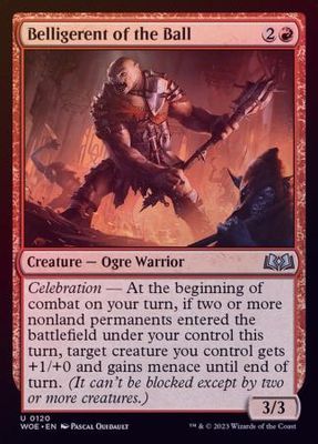 Belligerent of the Ball 0120 - Foil
Wilds of Eldraine Foil Singles