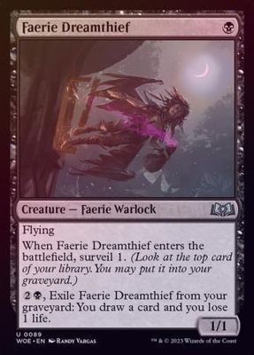 Faerie Dreamthief 0089 - Foil
Wilds of Eldraine Foil Singles