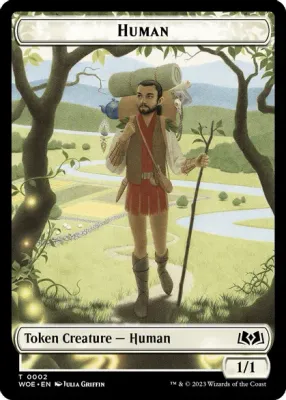 Human Token0002/ Food 0013 - Wilds of Eldraine (WOE)
Wilds of Eldraine Foil