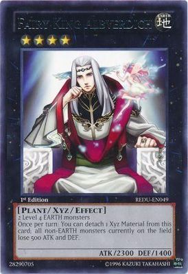 Fairy King Albverdich - REDU-EN049 - Rare 1st Edition
Return of the Duelist 1st Edition Singles -español-