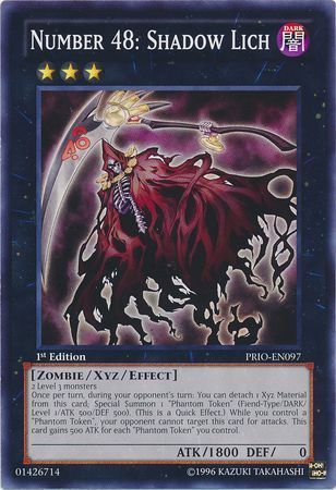 Number 48: Shadow Lich - PRIO-EN097 - Common 1st Edition
Primal Origin 1st Edition Singles