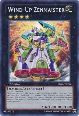 Wind-Up Zenmaister - BP01-EN028 -  rare 1st Edition Battle Pack: Epic Dawn 1st Edition Singles