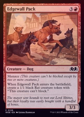 Edgewall Pack 0126 - Foil
Wilds of Eldraine Foil Singles
