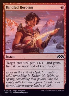 Kindled Heroism 0138 - Foil
Wilds of Eldraine Foil Singles