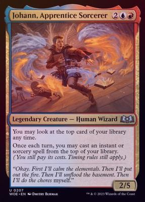 Johann, Apprentice Sorcerer 0207 - Foil
Wilds of Eldraine Foil Singles