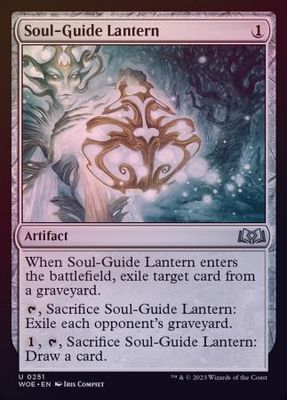 Soul-Guide Lantern 0251 - Foil
Wilds of Eldraine Foil Singles