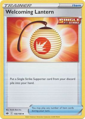 Welcoming Lantern - 156/198 - Uncommon
Sword &amp; Shield: Chilling Reign Singles (Espanol)