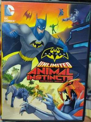 BA1 Batman Unlimited Animal Instincts DVD Original Usado Completo
