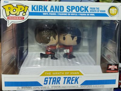 BA Kirk and Spock From The Wrath Of Khan Funko Pop 1197 Star Trek