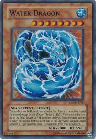 SJ Water Dragon - EEN-EN015 - Super Rare Unlimited
Elemental Energy [EEN] Unlimited Singles