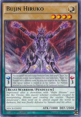 Bujin Hiruko - MACR-EN092 - Rare 1st Edition
Maximum Crisis 1st Edition Singles