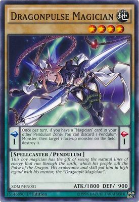 Dragonpulse Magician - SDMP-EN001 - Common 1st Edition Structure Deck: Master of Pendulum Singles
