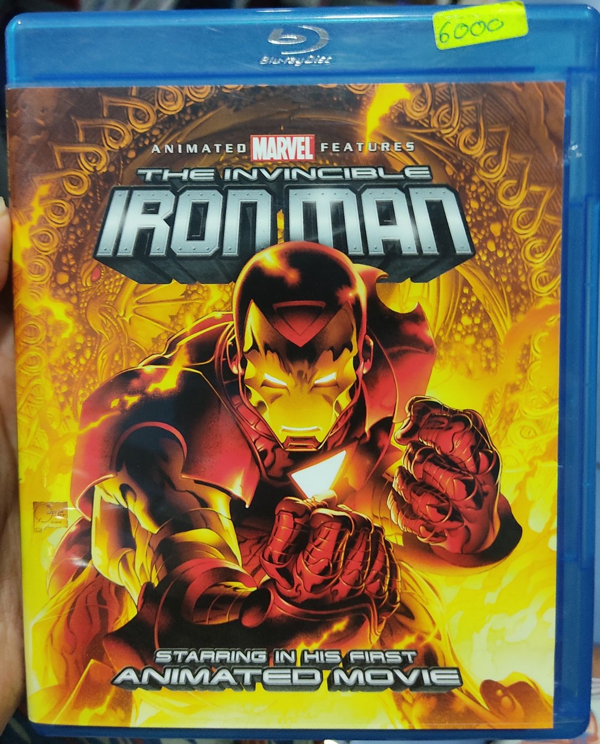 BA1 The Invincible Iron Man Blu Ray Original Usado Completo