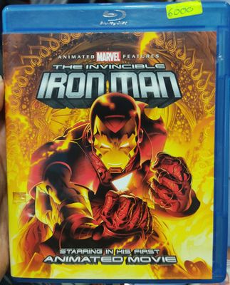 BA1 The Invincible Iron Man Blu Ray Original Usado Completo