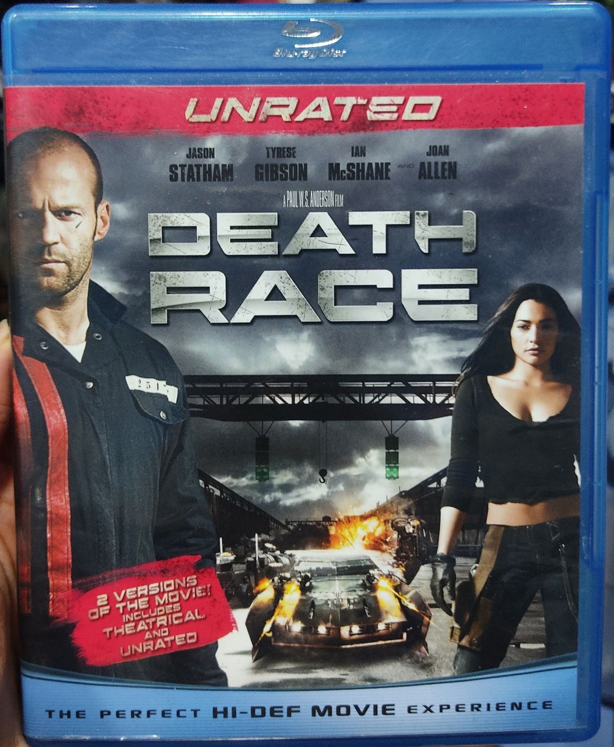 BA1 Death Race Blu Ray Original Usado