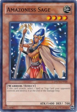 Amazoness Sage - DREV-EN030 - Common Unlimited Duelist Revolution Unlimited Singles