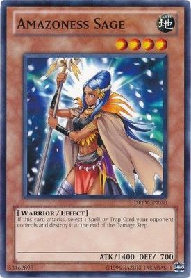 Amazoness Sage - DREV-EN030 - Common Unlimited Duelist Revolution Unlimited Singles