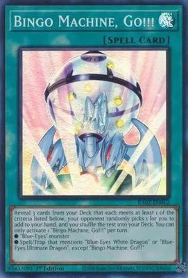 SJ Bingo Machine, Go!!! - RA02-EN062 - Super Rare 1st Edition
Rarity Collection II Singles