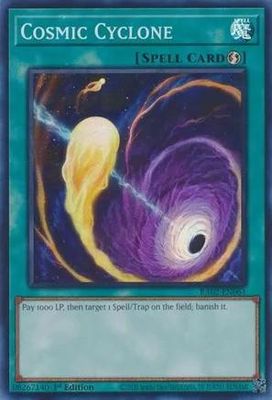 SJ Cosmic Cyclone - RA02-EN061 - Super Rare 1st Edition
Rarity Collection II Singles