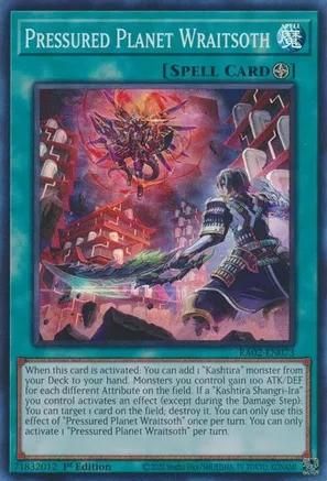 Pressured Planet Wraitsoth - RA02-EN073 - Ultra Rare 1st Edition Rarity Collection II Singles