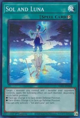 SJ Sol and Luna - RA02-EN068 - Super Rare 1st Edition
Rarity Collection II Singles