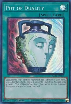 SJ Pot of Duality - RA02-EN057 - Ultra Rare 1st Edition
Rarity Collection II Singles