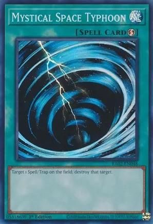 SJ Mystical Space Typhoon - RA02-EN048 - Collector Rare 1st Edition
Rarity Collection II Singles
