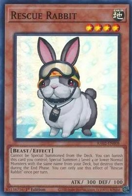 SJ Rescue Rabbit - RA02-EN008 - Ultra Rare 1st Edition
Rarity Collection II Singles