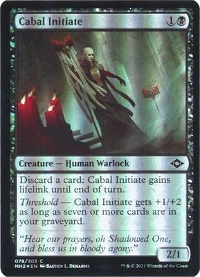 Cabal Initiate 078/303 - Foil Modern Horizons 2 Foil Singles