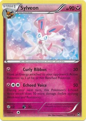Sylveon - 72/111 - Rare
XY: Furious Fists Singles